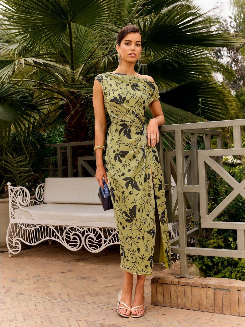 Lady Pipa Linora Dress in Green, Small